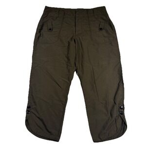 REI‎ Capri Pants Women's 10 Nylon Hiking Outdoors Pockets UPF 50+ Lightweight